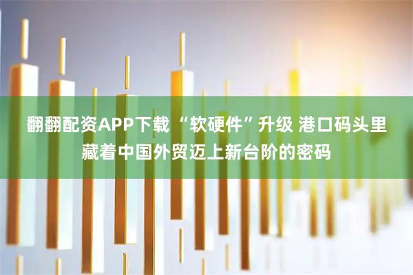 翻翻配资APP下载 “软硬件”升级 港口码头里藏着中国外贸迈上新台阶的密码