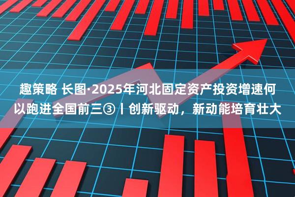趣策略 长图·2025年河北固定资产投资增速何以跑进全国前三③丨创新驱动，新动能培育壮大